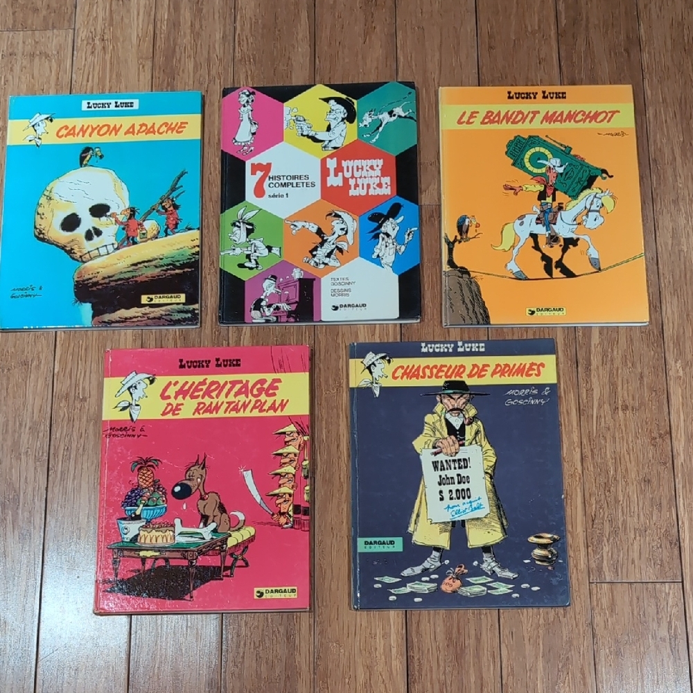 Lucky Luke Comic Book Collection